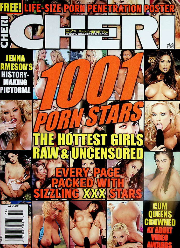 Cheri Special 1001 Porn Stars  Jenna Jameson, Tera Patrick, Sylvia Saint  August 2003  030124lm-p