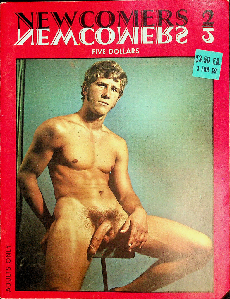 Newcomers Gay Magazine   Tom Parker / Jim Williams  #1 1970's    071426lmp-GSC