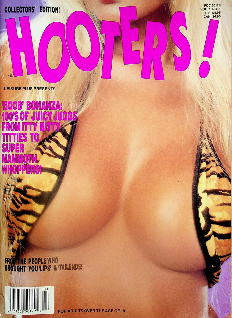 Hooters! Magazine  Tracey Adams, Kascha, Busty Belle  vol.1 #1  1990   060125lm-p