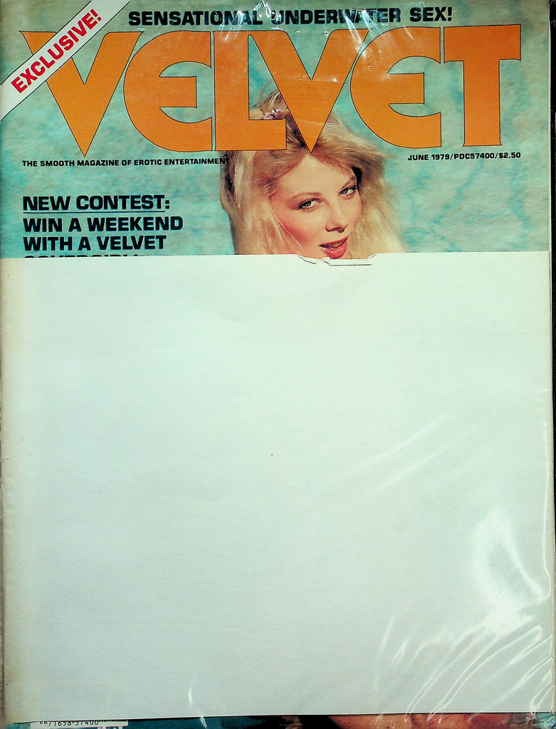 Velvet Magazine   Exclusive! Sensational Underwater Sex!  June 1979  New   010126lmp