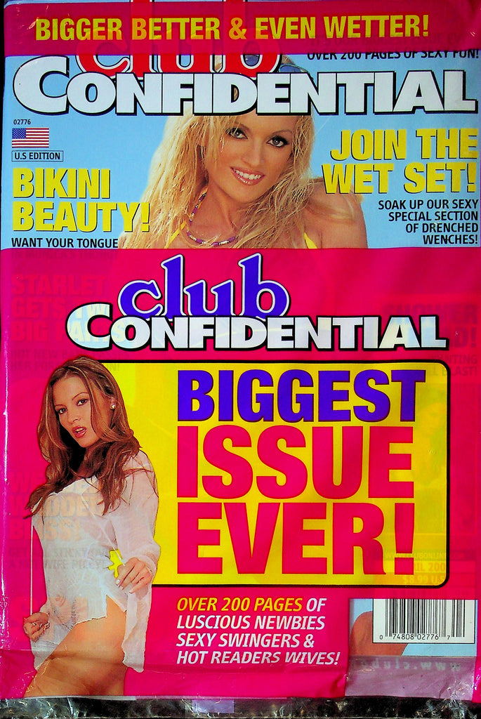 Club Confidential Magazine Ft. Tracey & Jenny April 2003 Sealed 061725RP-