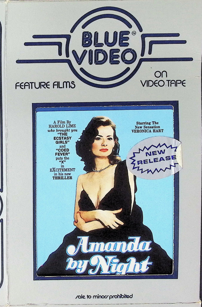 Amanda By Night with Veronica Hart Adult VHS Blue Video Harold Lime 042226AKVHS