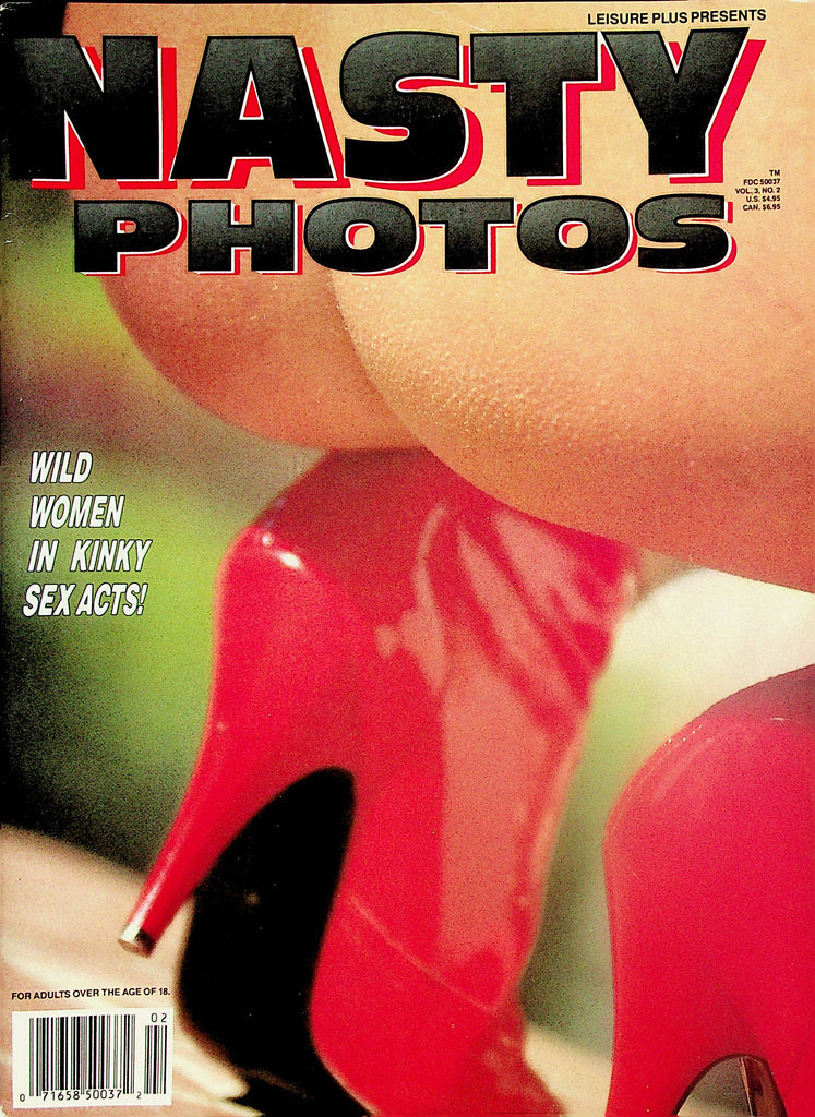 Nasty Photos Magazine  Wild Women In Kinky Sex Acts!  vol.3 #2 1991     042624lm-p
