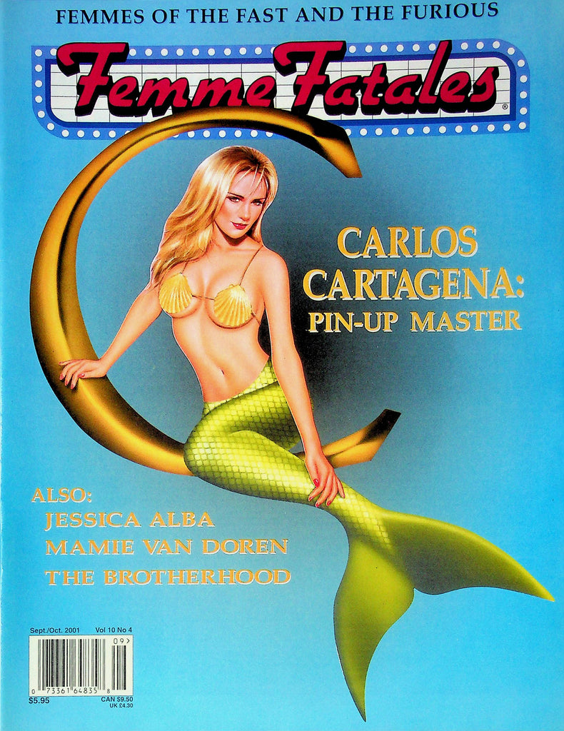 Femme Fatales Magazine Carlos Cartagena & Jessica Alba Sept/Oct 2001 012524RP