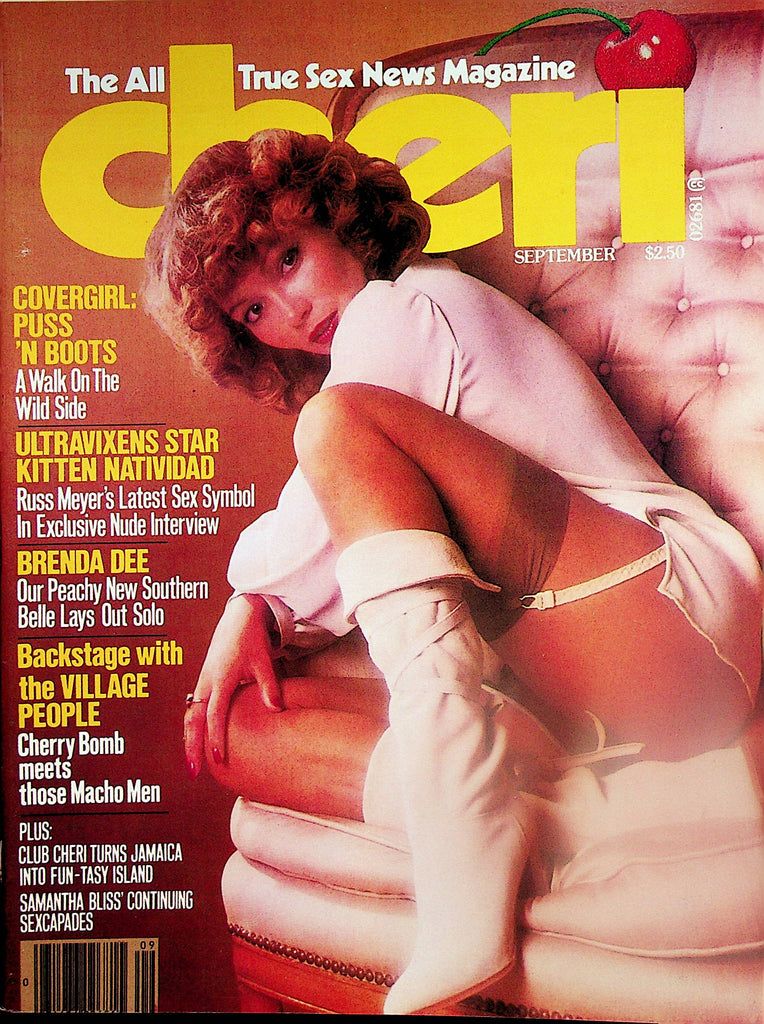 Cheri Magazine   Kitten Natividad / Cherry Bomb Meets The Village People  September 1979    033124lm-p