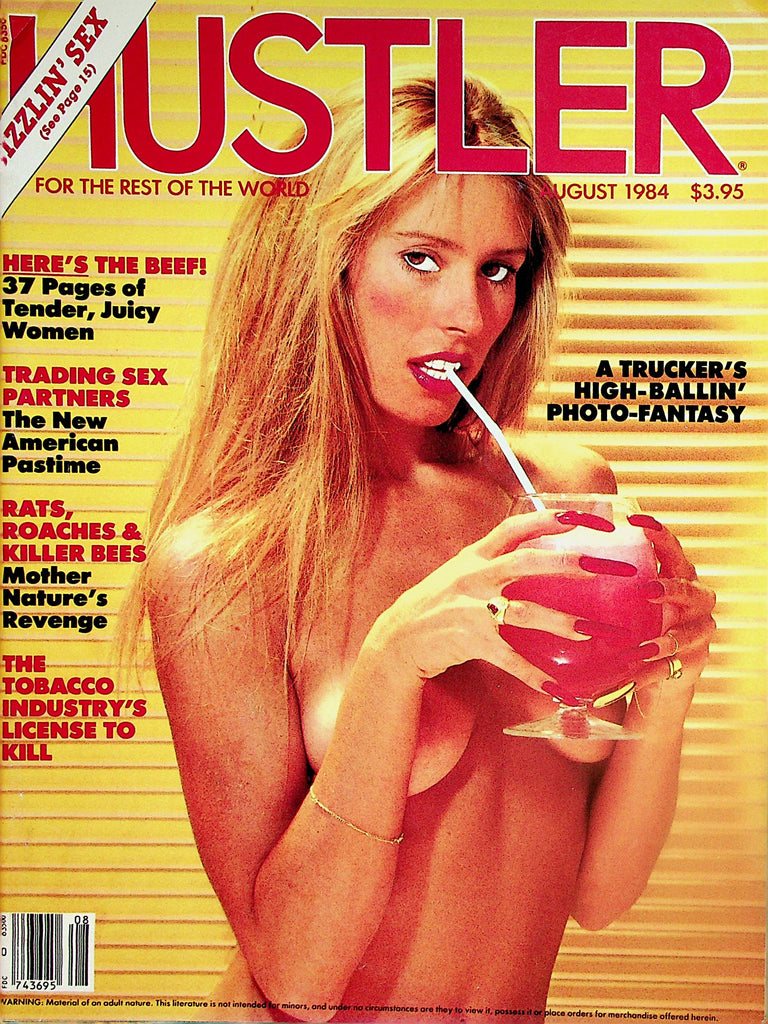 Hustler Magazine   Covergirl Lori / Trading Sex Partners   August 1984   011224lm-p