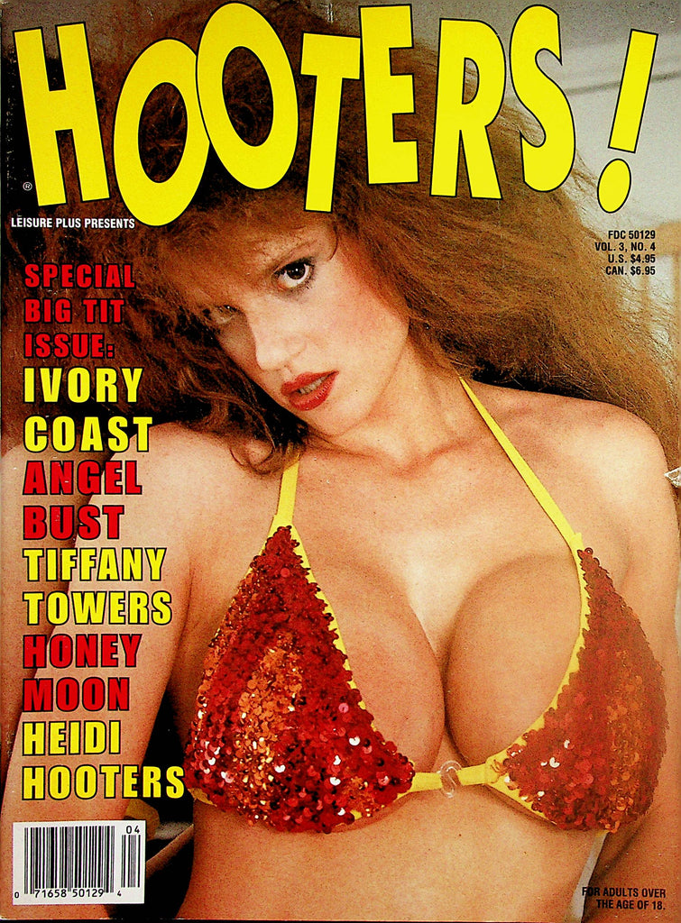 Hooters! Busty Magazine  Justa Dream / Tiffany Towers  vol.3 #4 1993   091923lm-p2