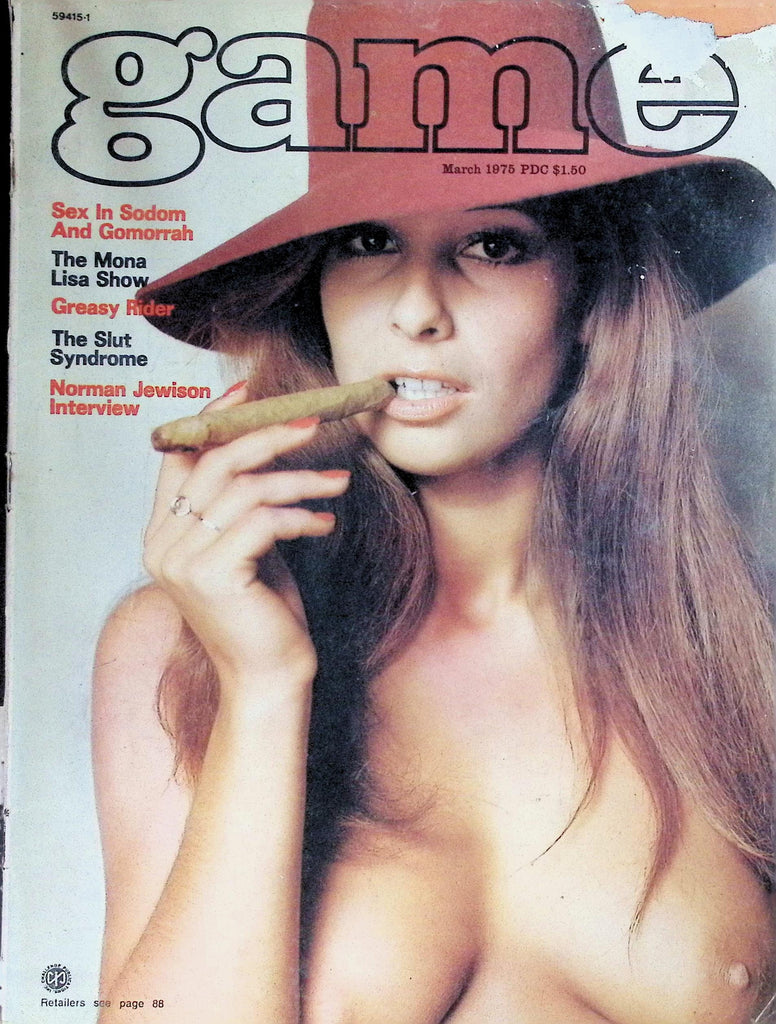 Game Magazine March 1975 The Slut Syndrome, Norman Jewison Interview  100226LLP