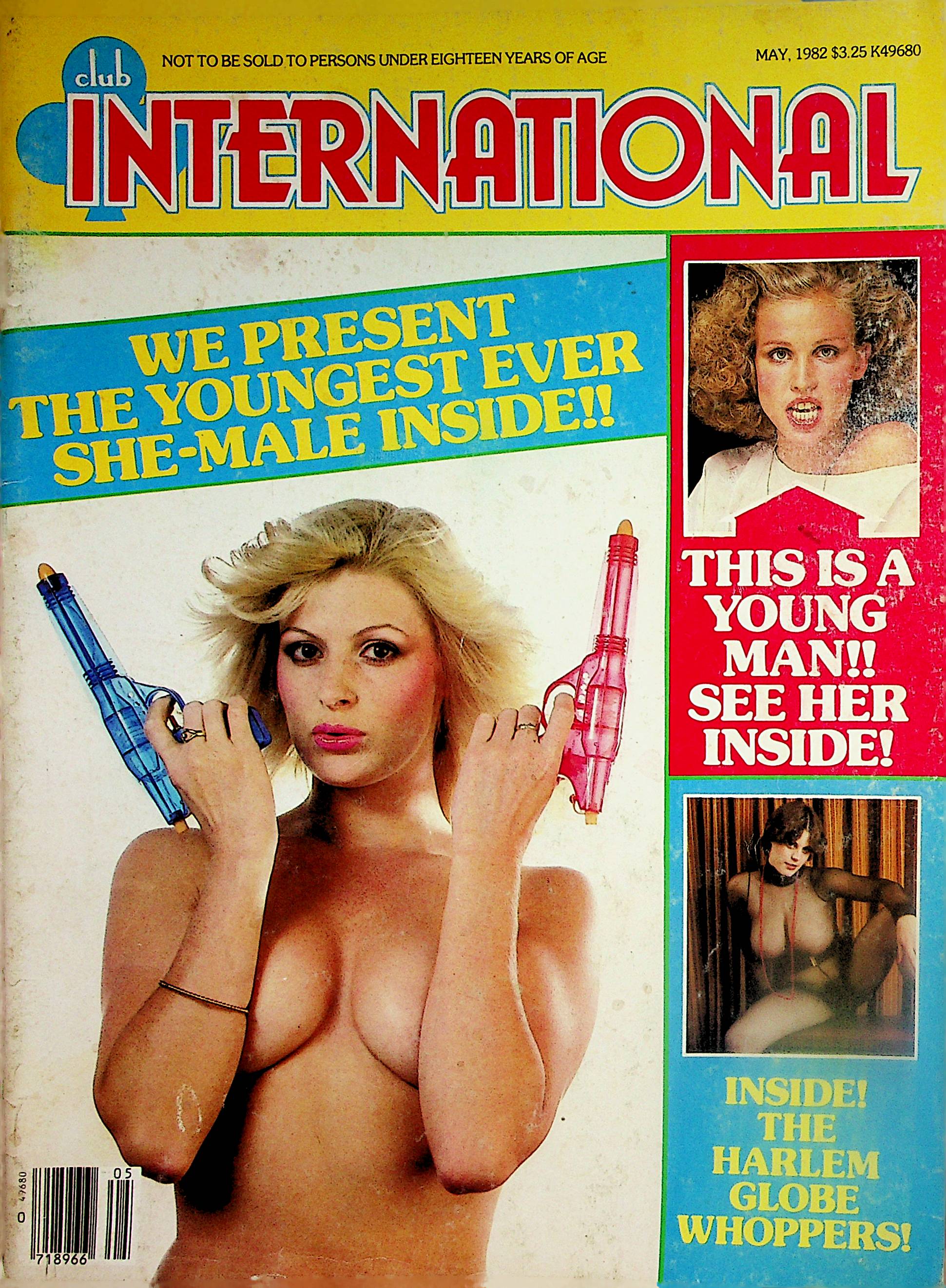 Club International Magazine She-Male Henry / Jello Wrestling May 1982 –  Mr-Magazine