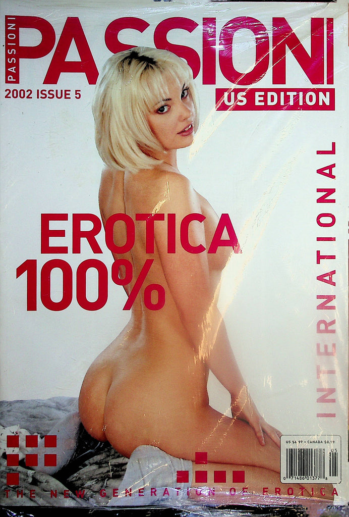 Passioni International US Edition Magazine  100% Erotica   #5  2002  new/sealed   122824lm-p2