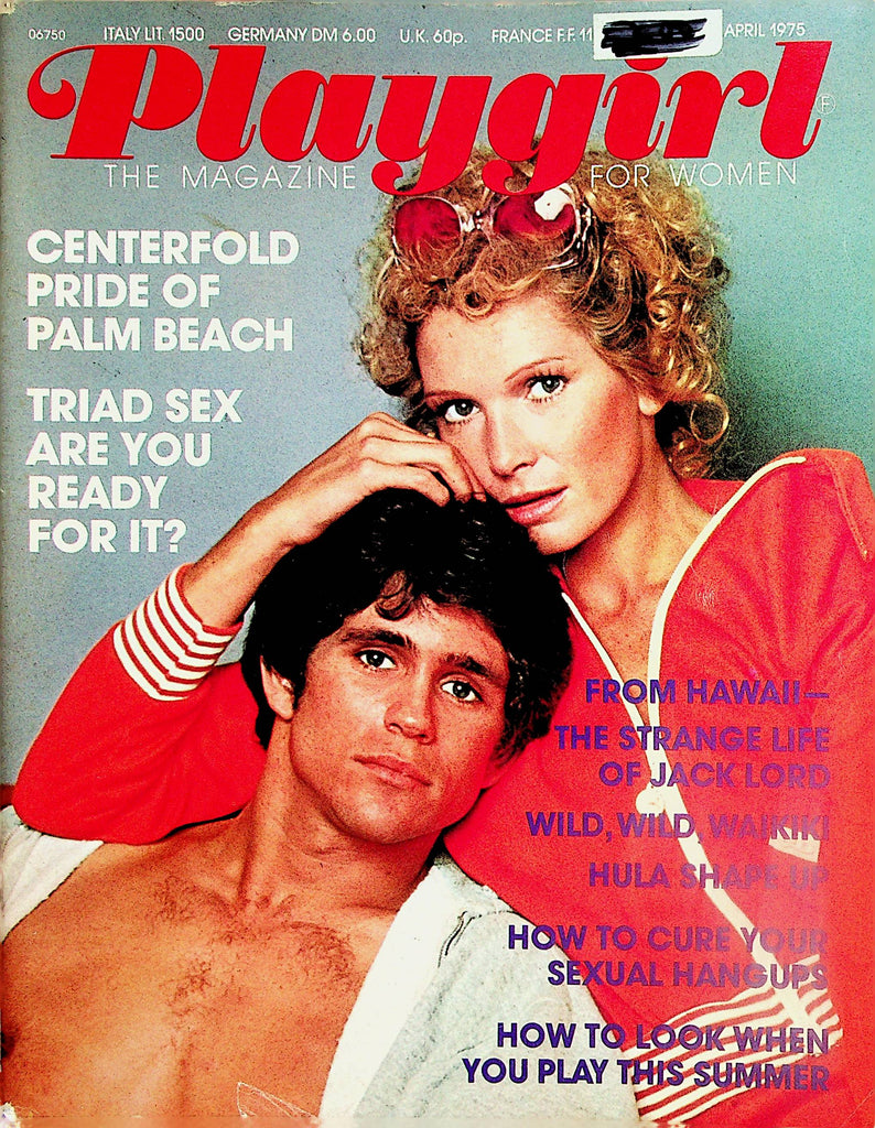 Playgirl Magazine   Centerfold Hunk John Gibson April 1975   122323lm-p