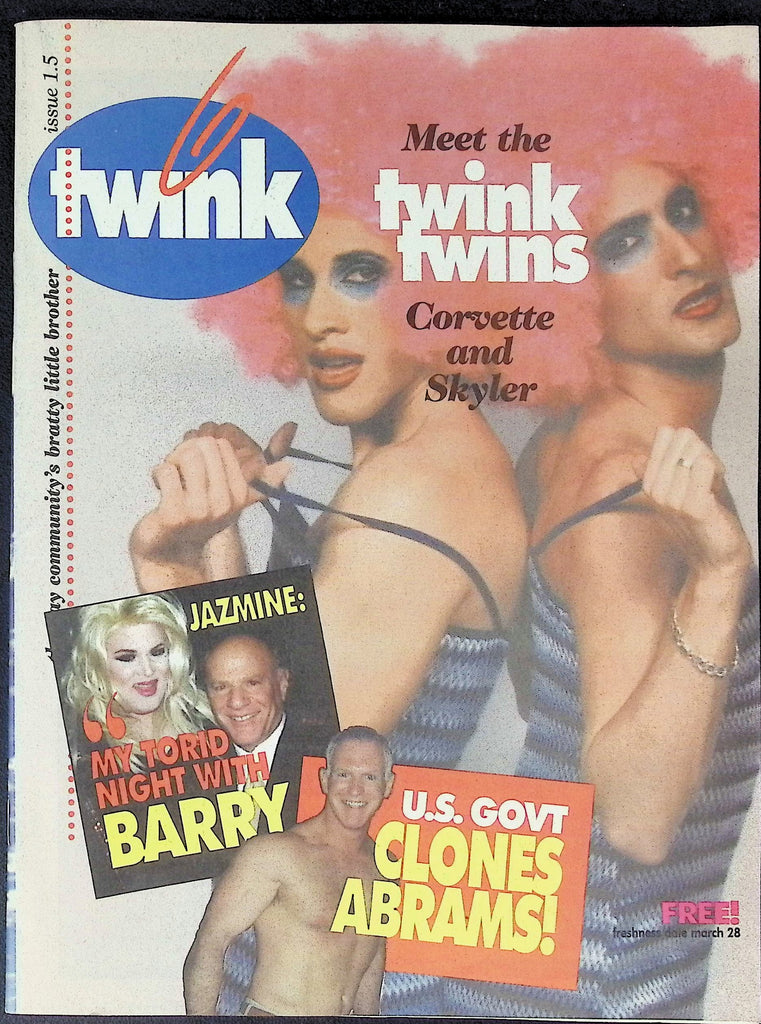 Twink Magazine March 1998 Gay/LGBT 051826AKP-9