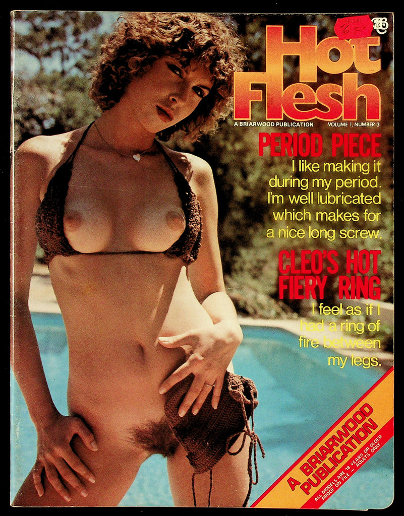 Briarwood / Hot Flesh Adult Magazine V1, No.3 1979 Period Piece 082726hrp-57