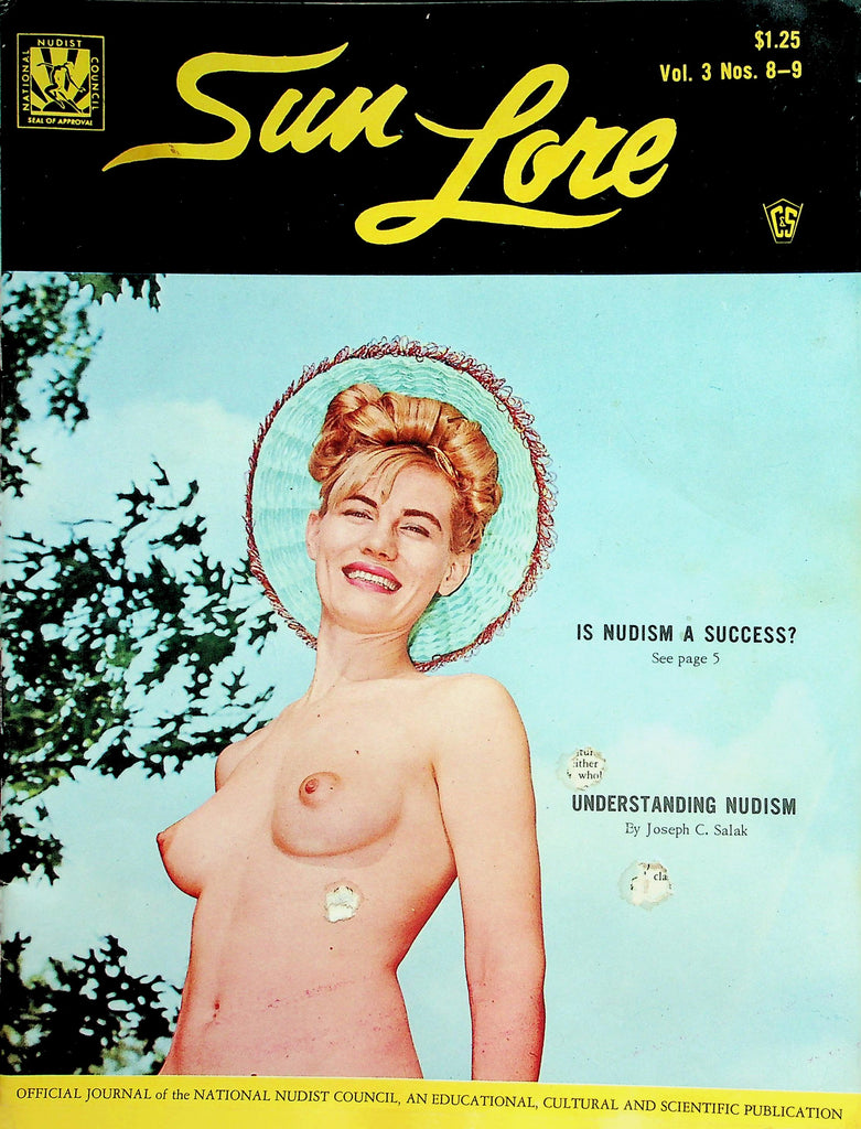 Sun Lore Nudist Magazine   Understanding Nudism  vol.3 #8-9   Aug-Sept 1966     012426lmp