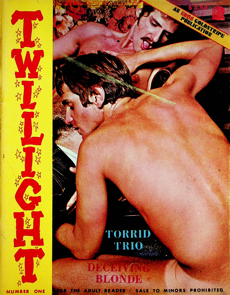 Twilight Gay Magazine  Torrid Trio / Deceiving Blonde  #1  1871 by Eros Publication    072823lm-p2