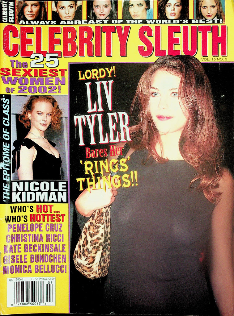 Celebrity Sleuth Magazine  Liv Tyler, Nicole Kidman  vol.15  #3   2002    120925lmp