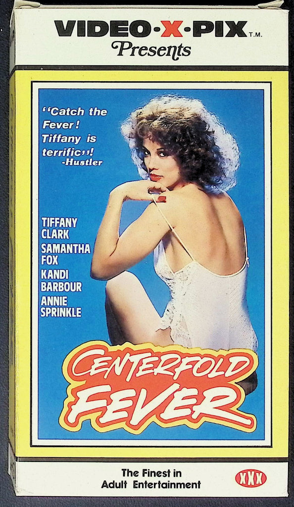 Centerfold Fever Starring Tiffany Clark Samantha Fox Kandi Barbour Adult VHS Video-X-Pix 052626AKVHS2