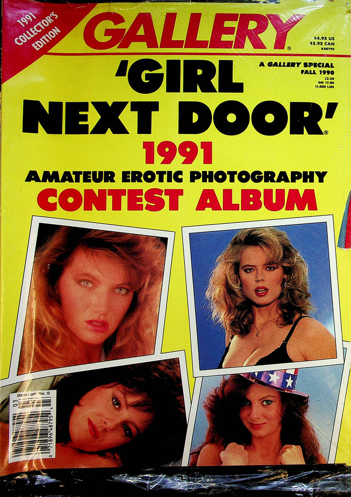 Gallery 'Girl Next Door'  1991 Contest Album  Fall 1990  New  050726AMP-