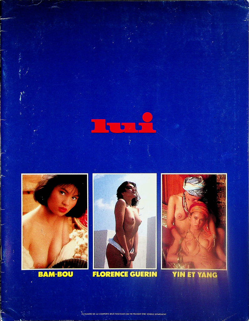 Lui French International Magazine Bam-Bou / Florence Guerin  April 1988    031624lm-p