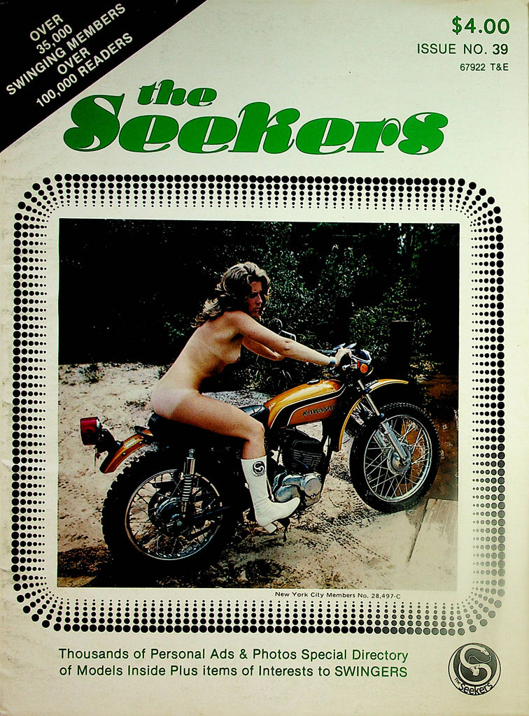 The Seekers Contact Magazine  Ads, Photos, Items Of Interests To Swingers   #39  1970's   051424lm-p