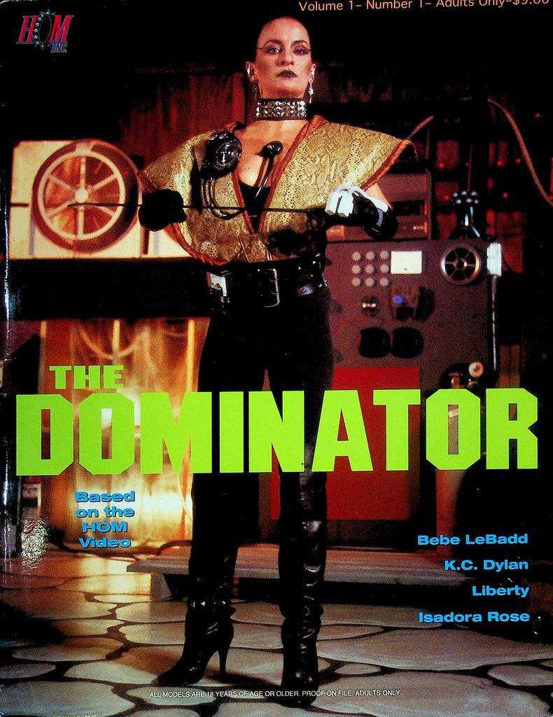 The Dominator BDSM Magazine Bebe LeBadd Vol.1 No.1 111424RP