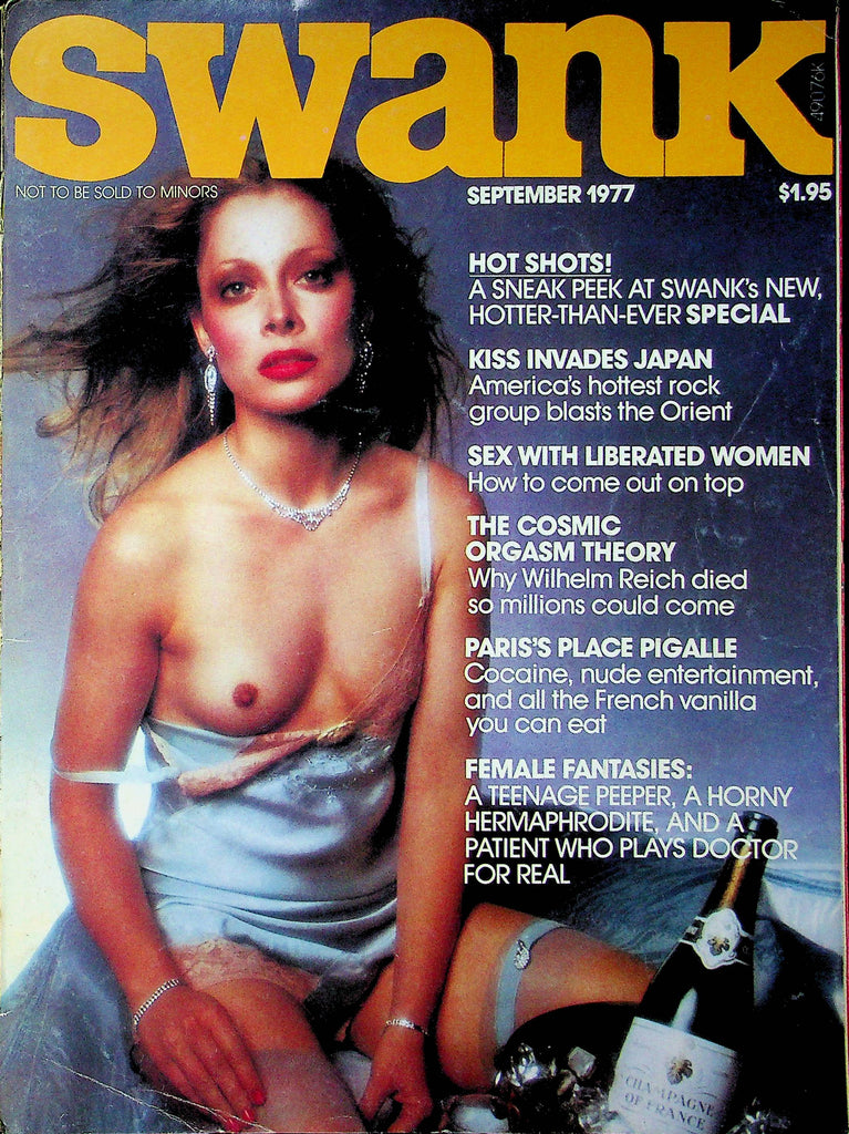 Swank Magazine Female Fantasies & Kiss Invades Japan September 1977 071823RP