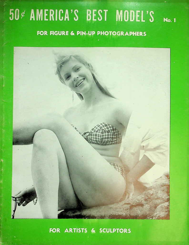 America's Best Models Magazine  For Figure & Pin-Up Photographers  #1  1960's     051326lmp
