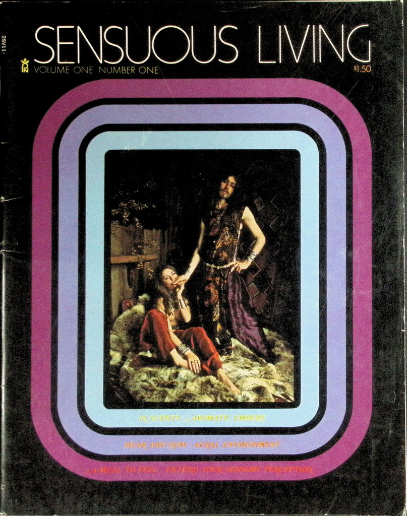 Sensuous Living V1n1 1970Ss Sensory Perception Visionary Spectrums 090726LLP