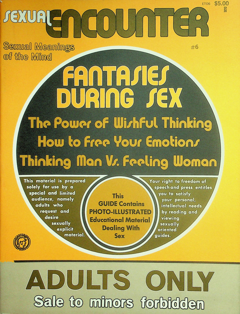 Sexual Encounter Magazine  Fantasies During Sex  #6  1973    050926lmp