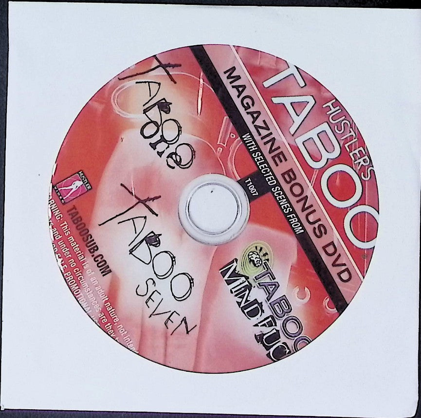 Hustler's Taboo Magazine Bonus DVD: Taboo Mindfuck #T1007 Hustler Video 121725AKDVD-D22