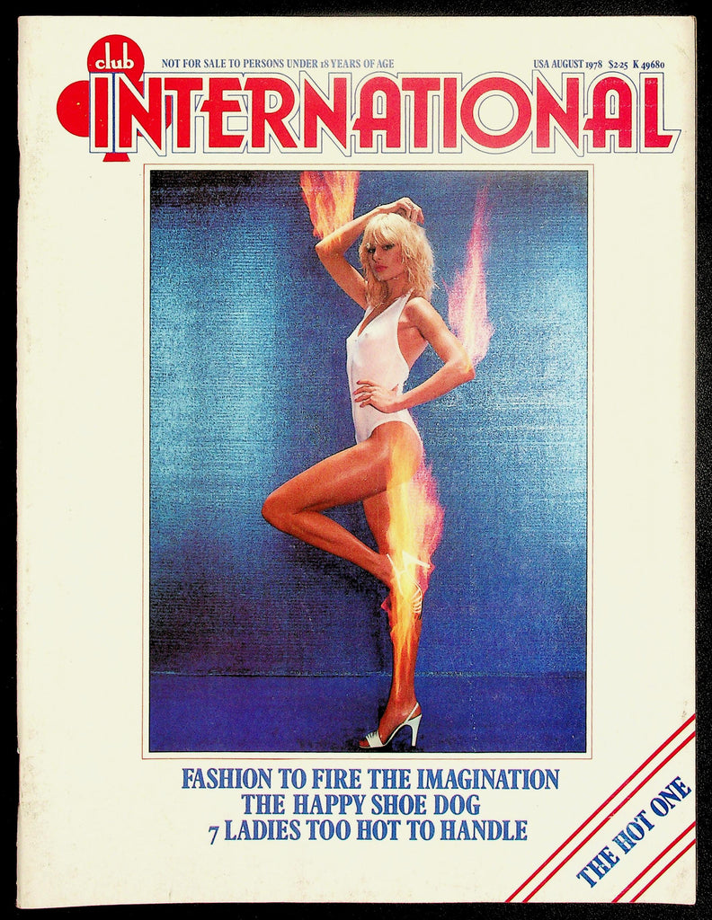 Club International Adult Magazine August 1978 Dandelion Covergirl 103026HRP-15