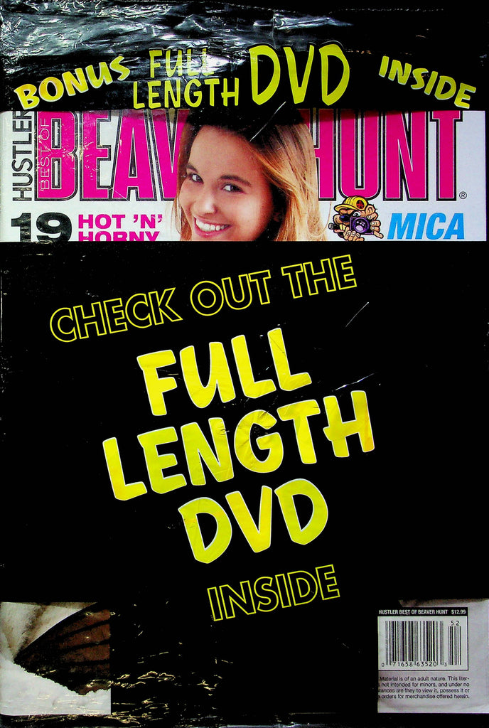 Hustler Best Of Beaver Hunt Magazine Mica SEALED W/DVD 080923RP