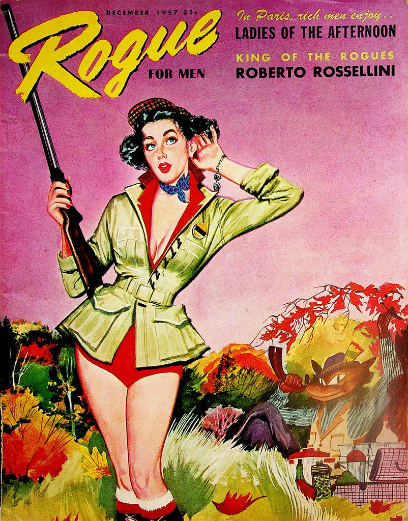 Rogue Vintage Magazine  Centerfold Iris Bristol  December 1957     090623lm-p