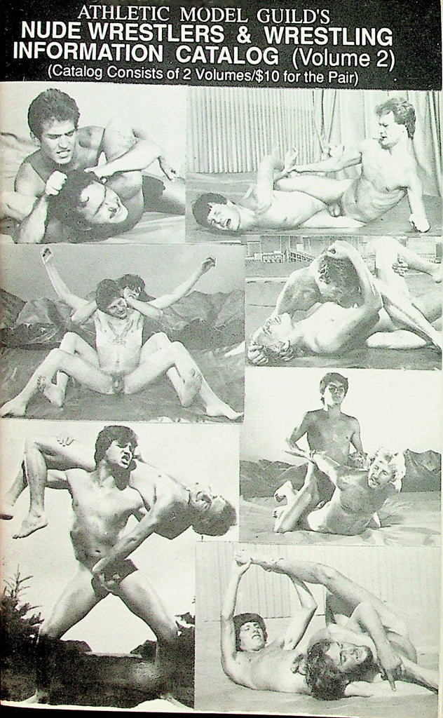 Athletic Model Guild's Nude Wrestlers & Wrestling Information Catalog vol.2  1991   011224lm-p2