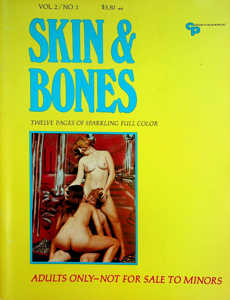 Skin & Bones Magazine   New Comer / Our Threesome   vol.2 #1 1970's     051326lmp
