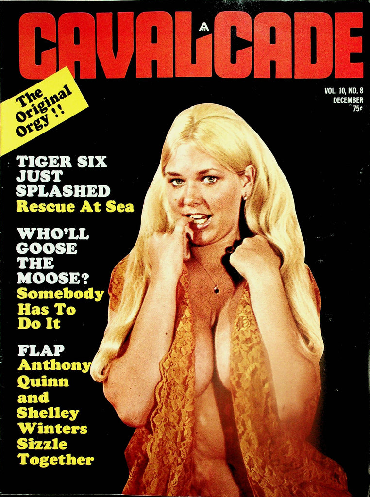 Cavalcade Vintage Magazine  Covergirl Miss Morse  / The Original Orgy!  December 1970    081125lm-p