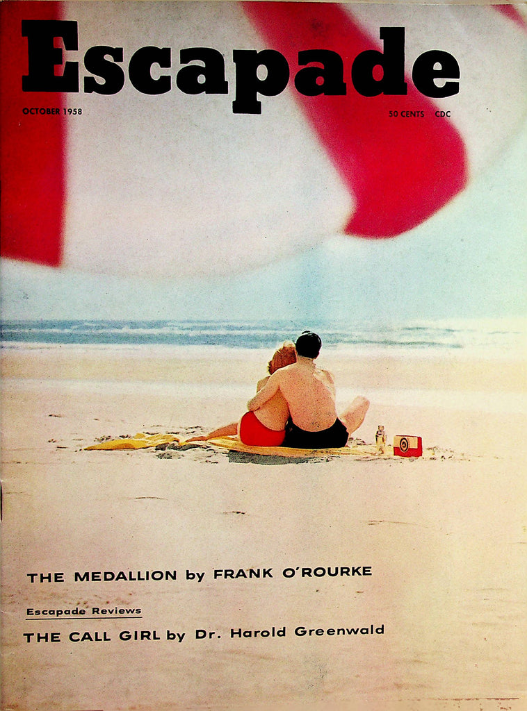Escapade Busty Vintage Magazine  Centerfold Girl Nancy Kirsten  October 1958    051323lm-p