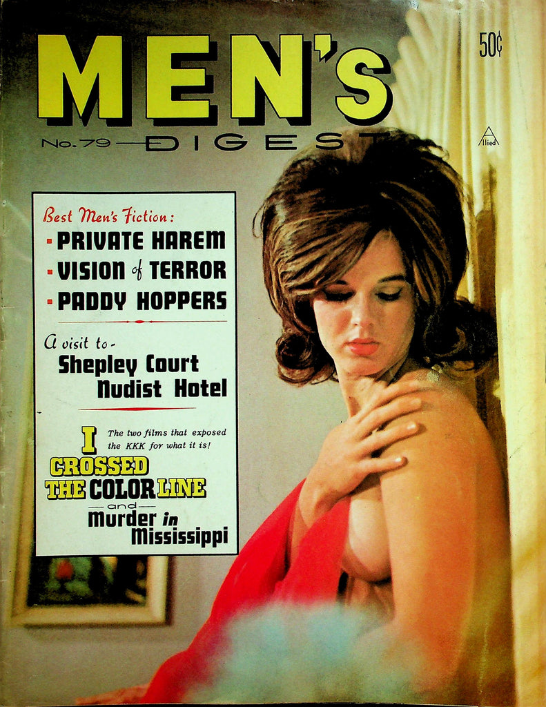Men's Digest Magazine  Private Harem / Shepley Court Nudist Hotel #79  June 1967   040126lmp