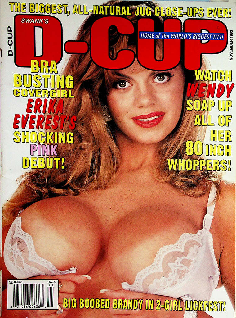D-Cup Magazine  Covergirl Erika Everest / Wendy Whoppers  November 1993    071123lm-p2