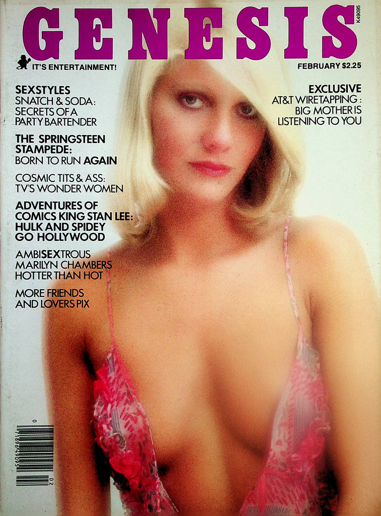 Genesis Magazine Centerfold Girl Kara / Marilyn Chambers  February 1979    032624lm-p2