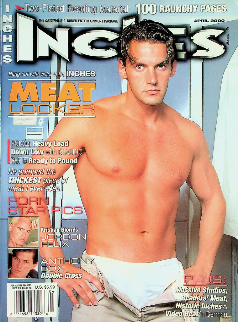 Inches Gay Magazine  Hang Out With Victor In The Meat Locker  April 2000  041726lmp