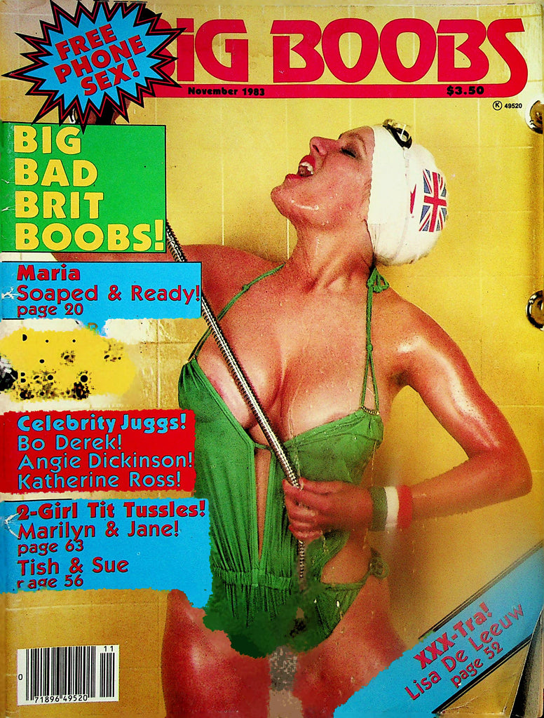 Big Boobs Magazine   Maria Soaped & Ready!  November 1983   031425lm-p