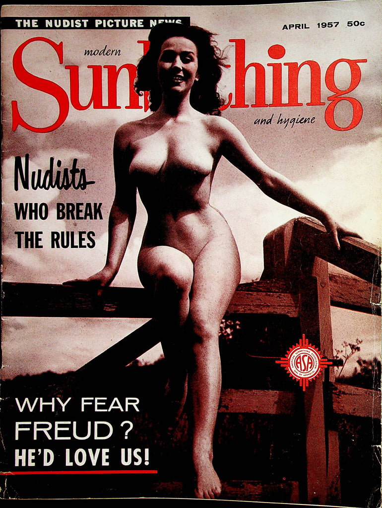 Modern Sunbathing and Hygiene Nudist Magazine  Nudists Who Break The Rules April 1957     060623lm-p2