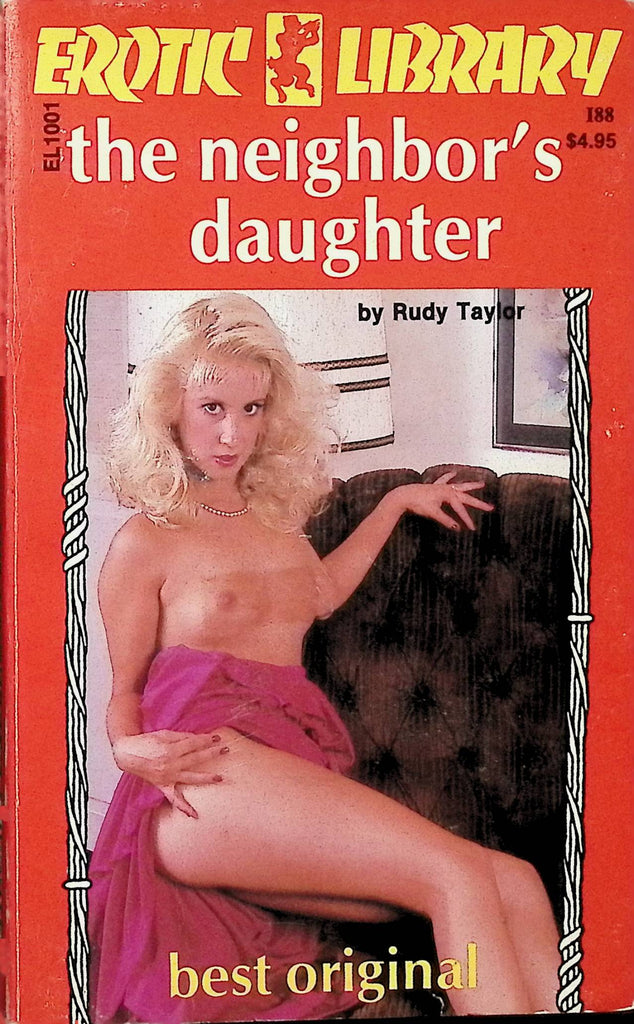18+ The Neighbor's Daughter by Rudy Taylor EL1001 Best Original Erotic Library Greenleaf Classic Adult Erotic Paperback Novel-071224AMP