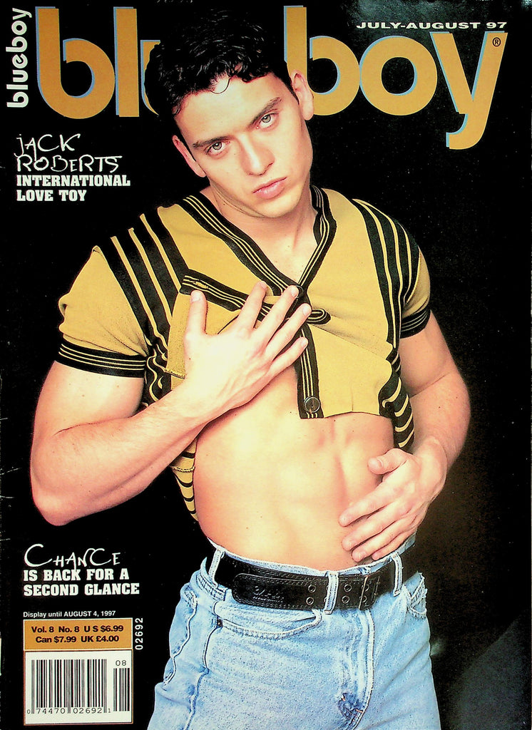 Blueboy Gay Magazine  Jack Roberts International Love Toy  July-August 1997      031326lmp