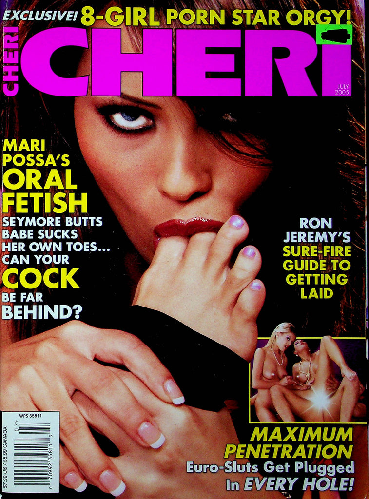 Cheri Magazine Mari Possa's Oral Fetish & Ron Jeremy July 2005 050323RP