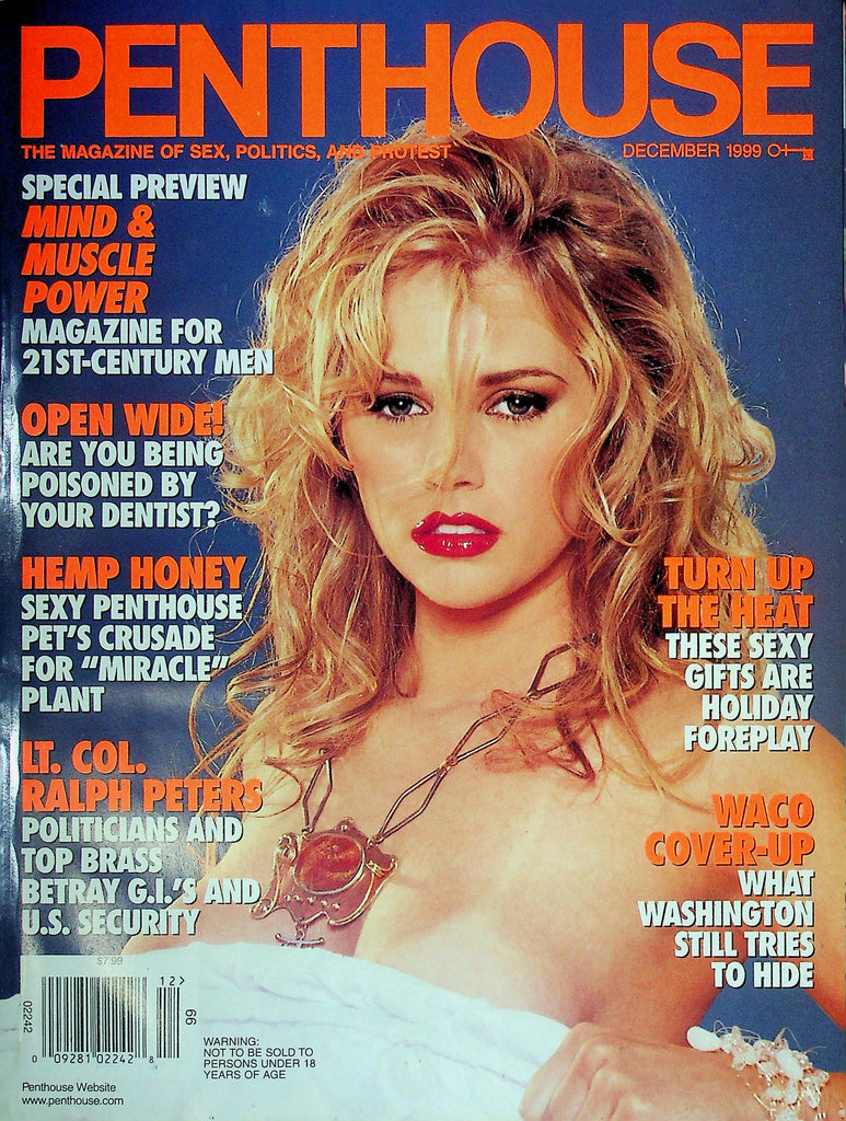Penthouse Men's Magazine Ft Jacqueline Marie Philips December 1999 042325RP