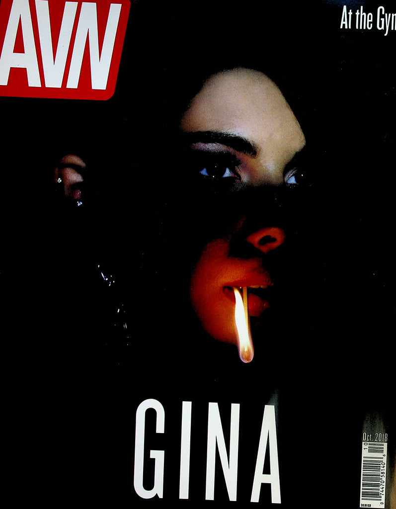 AVN Adult Video News Over-Sized  Magazine   Yo Gina  October 2018     061924lm-p