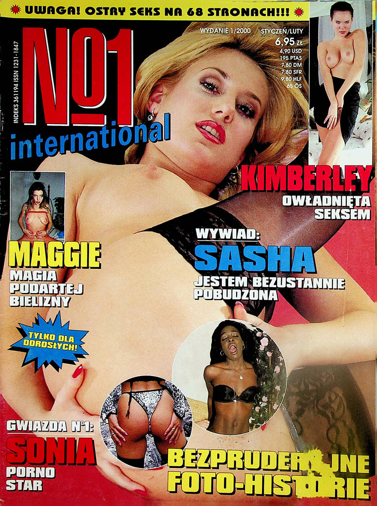 No.1  International Polish Magazine  Sasha, Kimberley, Maggie and More!  January 2000 020226lmp