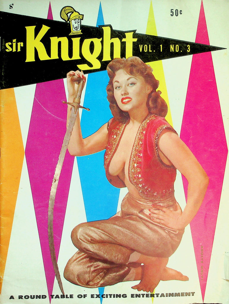 Sir Knight Magazine  Covergirl Donalda Jordan  vol.1 #3 1958   041126lmp